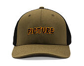 Kšiltovka Picture - Kuldo Trucker - Tobacco
