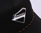 Kšiltovka Capslab - Trucker DC Comics - Metal Superman Patch - Black / Silver