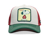 Kšiltovka Capslab - Trucker Peanuts - Cool Joe - White / Red /Green