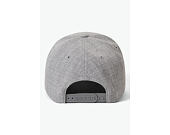 Kšiltovka Brixton - Crest MP Snapback - Heather Grey
