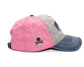 Kšiltovka Von Dutch - Trucker - Limited Olive/Pink/Distressed Denim