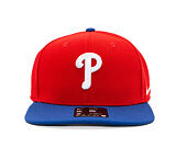 Kšiltovka Nike - Dri-Fit Pro - Philadelphia Phillies - Sport Red 62Q/Rush Blue 4EW