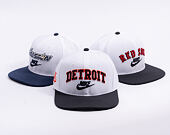 Kšiltovka Nike - Cooperstown Dri-Fit Pro - Detroit Tigers - White 10A/Pitch Blue 4FA