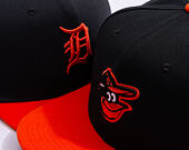 Kšiltovka Nike - Dri-Fit Pro - Baltimore Orioles - Black 00A/Team Orange 89L
