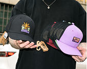 Kšiltovka Picture - Kuldo Trucker - Black - Blue Thistle Patch