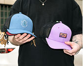 Kšiltovka Picture - Zephyr Trucker - Serenity Blue - Protect Shine Emblem - Blue / Black