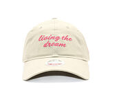 Dámská Kšiltovka New Era - Branded Slogan 9TWENTY - Stone / Pink