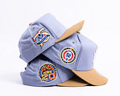 Kšiltovka Mitchell & Ness  - NHL Frosted Peak - Pro Pinch Snapback - Dallas Stars - Blue/Brown