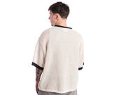 Triko Karl Kani - Cursive Varsity Crochet Boxy T-Shirt - White