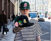 Kšiltovka Mitchell & Ness  - NBA Classic Red Snapback Custom Patch - Milwaukee Bucks - Black