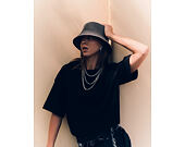 Klobouk Kangol - Grid Knit Bucket - Black