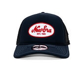 Kšiltovka New Era - Branded Oval Foam Patch 9FORTY A-Frame Trucker - Navy