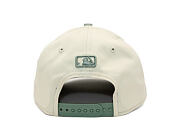 Kšiltovka New Era - MLB Side Script 9FORTY M-CROWN - LA Dodgers - Cream / Pastel Green