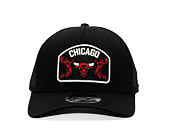 Kšiltovka New Era - NBA Felt Patch 9FORTY M-CROWN A-Frame Trucker - Chicago Bulls - Black