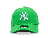 Dětská Kšiltovka New Era - MLB Essential 9FORTY - NY Yankees - Green/White - Child/Youth