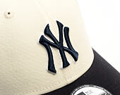 Kšiltovka New Era - MLB World Series Patch Cooperstown 9FORTY - NY Yankees - Cream / Navy