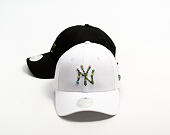 Dámská Kšiltovka New Era - MLB Floral Infill 9FORTY - NY Yankees - White