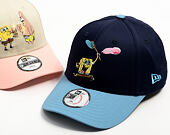Dětská Kšiltovka New Era - Spongebob 9FORTY - Spongebob - Ocean Blue / Blue