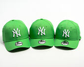 Dětská Kšiltovka New Era - MLB Essential 9FORTY - NY Yankees - Green / White - Toddler (50-52 cm)