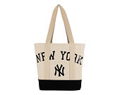 Taška New Era - MLB Tote Bag - NY Yankees - Ivory / Black