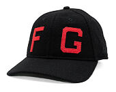 New Era - Fear Of God - 9FORTY Unstructured Felt Logo - Kansas City Monarchs - Black / Red