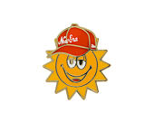 Připínáček New Era - Branded Cap Pin Sunny - Yellow / Silver