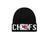 Kulich New Era - NFL Wordmark Beanie - Kansas City Chiefs - Black