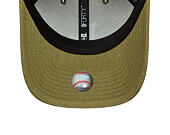 Kšiltovka New Era - MLB Linen 9FORTY M-CROWN - LA Dodgers - New Olive