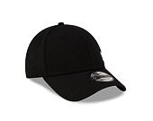 Kšiltovka New Era - MLB Flawless Mesh 9FORTY - NY Yankees - Black - White Logo - Black
