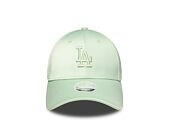 Dámská Kšiltovka New Era - MLB Satin Bow Back 9FORTY - LA Dodgers - Pastel Green