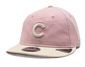 Kšiltovka New Era - MLB Washed Tie Dye Chicago Cubs 9FIFTY Retro Crown - MLB - Pink