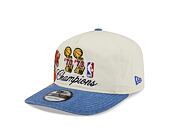 Kšiltovka New Era - NBA "Hardwood Classic Champions" 19TWENTY - NY Knicks - Chrome White / Team Colo