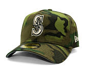 Kšiltovka New Era - MLB Ripstop Camo 59FORTY - Seattle Mariners - Woodland Camo