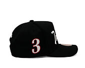 Kšiltovka Mitchell & Ness - Player Script Hwc - NBA - Philadelphia 76Ers - Allen Iverson - Black