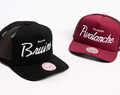 Kšiltovka Mitchell & Ness - Head Coach Trucker - NHL - Boston Bruins - Black