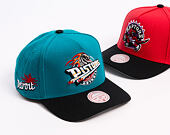 Kšiltovka Mitchell & Ness - In The City Hwc - NBA - Detroit Pistons - Teal