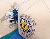 Kšiltovka Mitchell & Ness - Off Tilted Hwc - NBA - Golden State Warriors - Off White