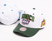 Kšiltovka Mitchell & Ness - Post Season Hwc - NBA - Seattle Supersonics - White