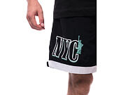 Kraťasy Mitchell & Ness - In The City 7In Nylon Shorts - NBA - New York Knicks -Black