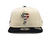 Kšiltovka New Era - MLB "American Flag" 9FIFTY - Philadelphia Phillies - Chrome White