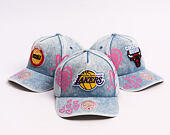 Kšiltovka Mitchell & Ness - Painted Love - NBA - Los Angeles Lakers - Light Blue