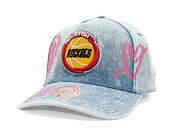 Kšiltovka Mitchell & Ness - Painted Love - NBA - Houston Rockets - Light Blue