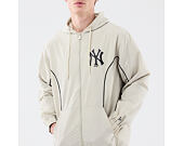 Bunda New Era - MLB Piping Track Jacket - NY Yankees - Stone