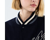 Bunda New Era - Branded Oversized Varsity Jacket - Navy