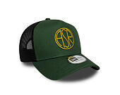 Kšiltovka New Era - Seasonal 9FORTY A-Frame Trucker - AS Roma - Cilantro Green