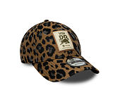 Dámská Kšiltovka New Era - F1 Leopard 9FORTY - Visa Cash App RB - Brown