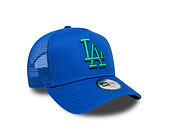 Dětská Kšiltovka New Era - MLB Essential 9FORTY A-Frame Trucker - LA Dodgers - Blue / Green