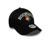 Dětská Kšiltovka New Era - Harry Potter Wordmark 9FORTY - Black / Gold