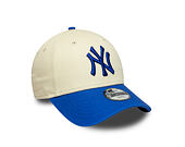 Dětská Kšiltovka New Era - MLB Essential 9FORTY - NY Yankees - Cream / Blue