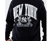 Mikina New Era - MLB Arch Graphic Crewneck - NY Yankees - Navy